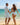 Kenny Flowers Watercolors Swim womens blue scales Anguilla high waist bikini bottom