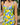 Kenny Flowers womens yellow positano lemon silk sweetheart maxi dress with smocked back and tie straps