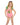 The Coral Reef Ruffle - Little Girls Pink Fish One Piece