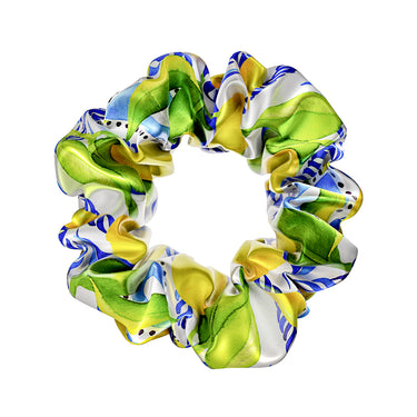 Yellow Green The Positano - Hair Scrunchie