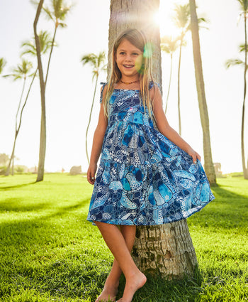 Kenny Flowers x Mauna Kea – The Hawaii Honu - Girls Resort Dress