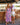 Kenny Flowers womens Kona bandeau flowy purple maxi dress