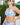 kenny flowers watercolors swim womens south of france blue underwire bikini top