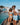 Kenny Flowers Watercolors Swim The Ischia blue mosaic womens sporty bikini bottom