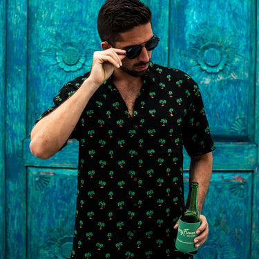 Dark Cyan The Coconut Groove - Black