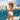 Dark Slate Gray The Santorini - White Floral Jacquard High Waist Bikini Bottom