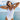 Light Steel Blue The Santorini - White Floral Jacquard Underwire One Piece