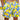 Mens yellow lemon swim trunks Amalfi