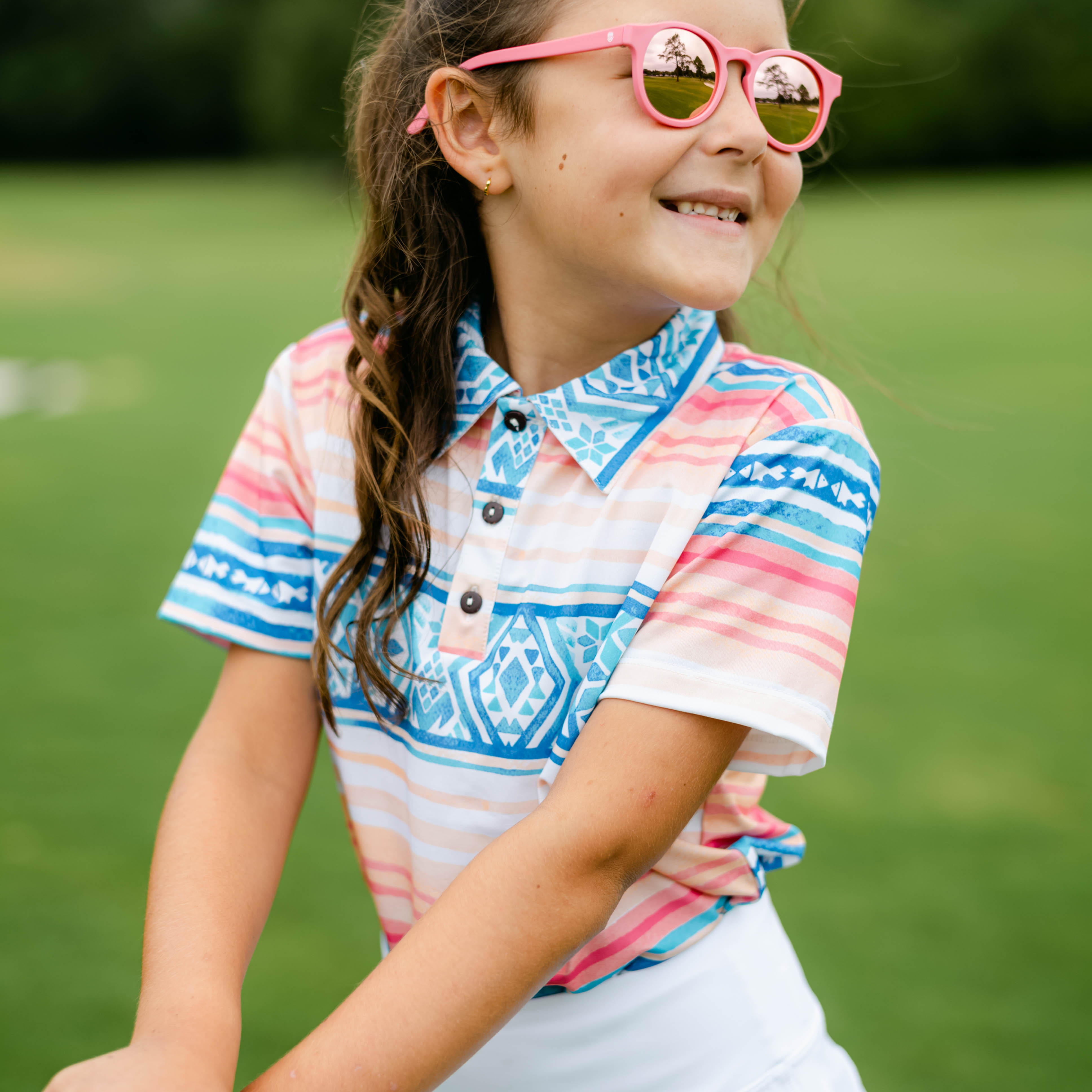 The Palmilla Kids Golf Polo by Kenny Flowers
