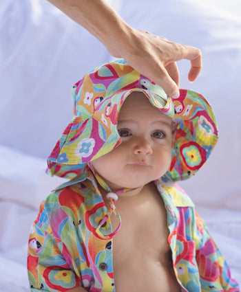 The Parrots of the Caribbean Bucket Hat - Kids UPF 50+