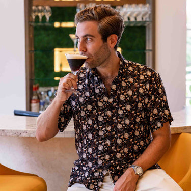 Gray The Espresso Yourself - Short Sleeve Shirt