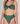 The Costa Rica - Palm Jacquard Banded Sporty Bikini Bottom