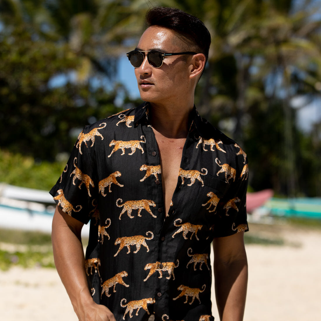 hawaiian silk shirt
