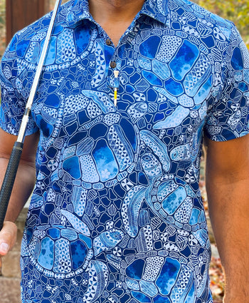 Kenny Flowers x Mauna Kea – The Hawaii Honu - Golf Shirt