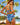 Kenny Flowers Watercolors Swim womens blue honu underwire bikini top in collaboration with Mauna Kea
