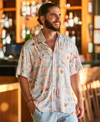 Kenny Flowers x Mauna Kea – The Island Time - Short Sleeve Shirt