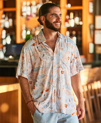Kenny Flowers x Mauna Kea – The Island Time - Short Sleeve Shirt