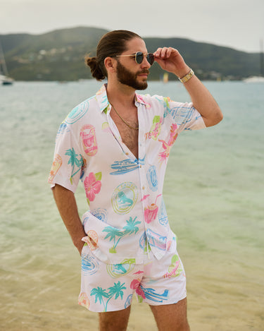 Margaritaville by Kenny Flowers – The Changes in Latitude - Short Sleeve Shirt