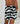 Kenny Flowers mens black and white wavy stripe uluwatu swim trunks