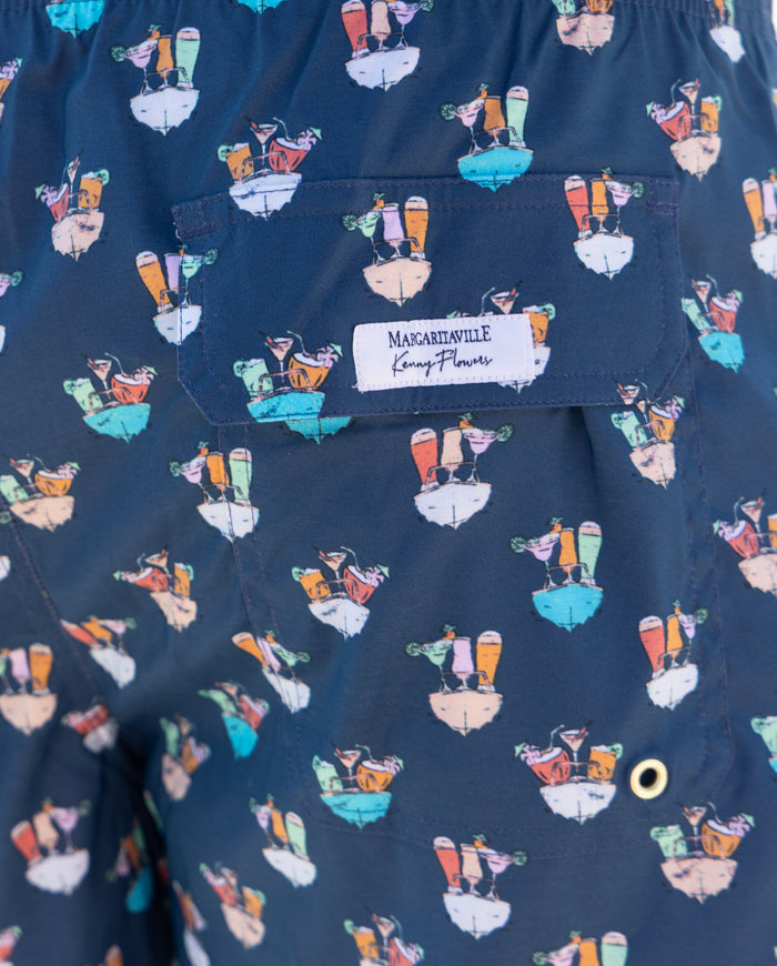 Margaritaville by Kenny Flowers – Boat Drinks - Short Sleeve Shirt