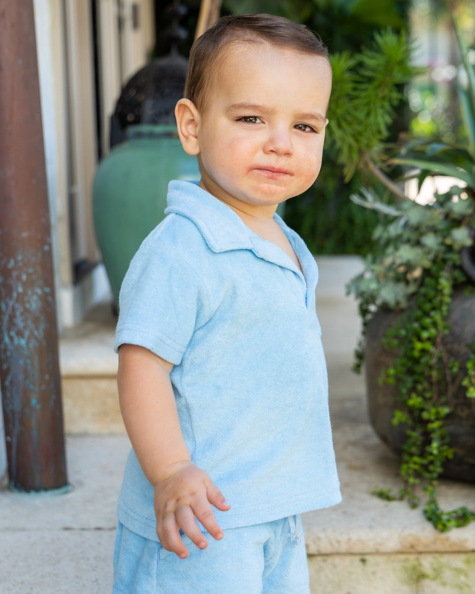 The Sonny & SeventyFive Kids Terry Set Kenny Flowers