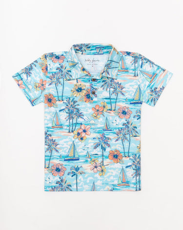 The BVIs - Unisex Kids Golf Shirt