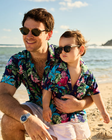 The Flower Hour - Boys Hawaiian Shirt