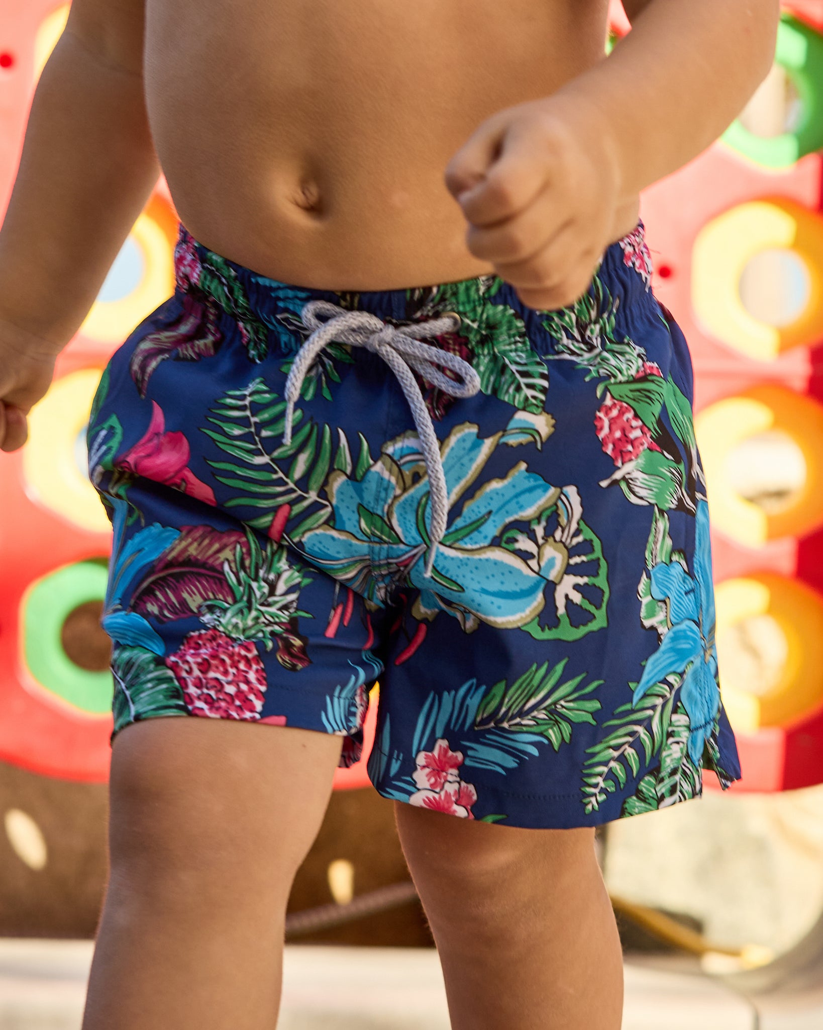 Flower Hour Swim Trunks UPF 50+