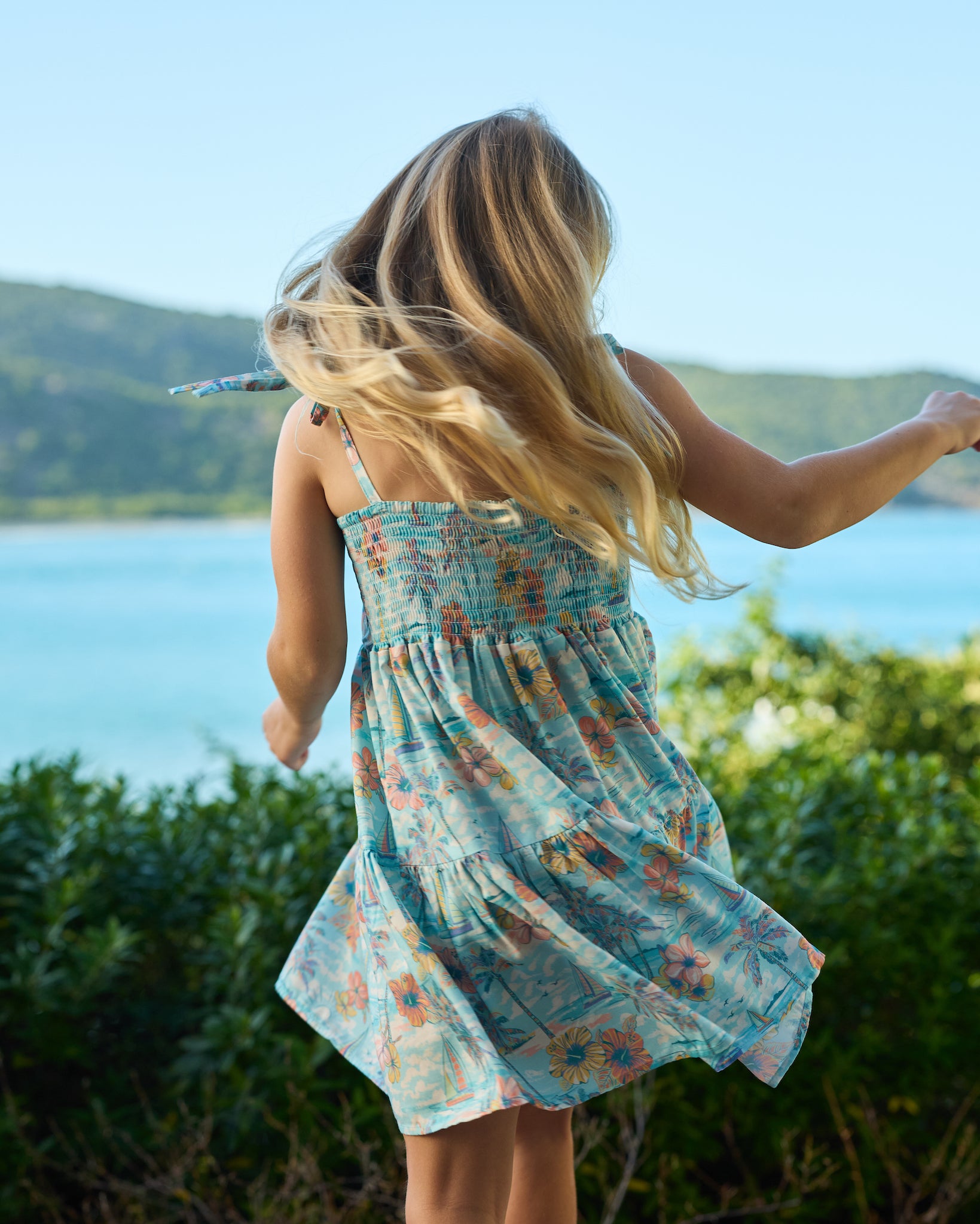 girls resort dresses Girls Cute Summer Princess Dress Girls Resort Dress