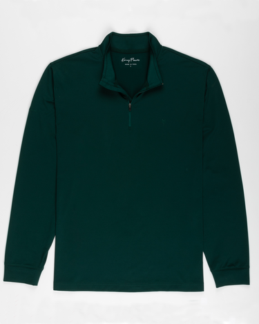 Kenny Flowers jungle green long sleeve quarter zip