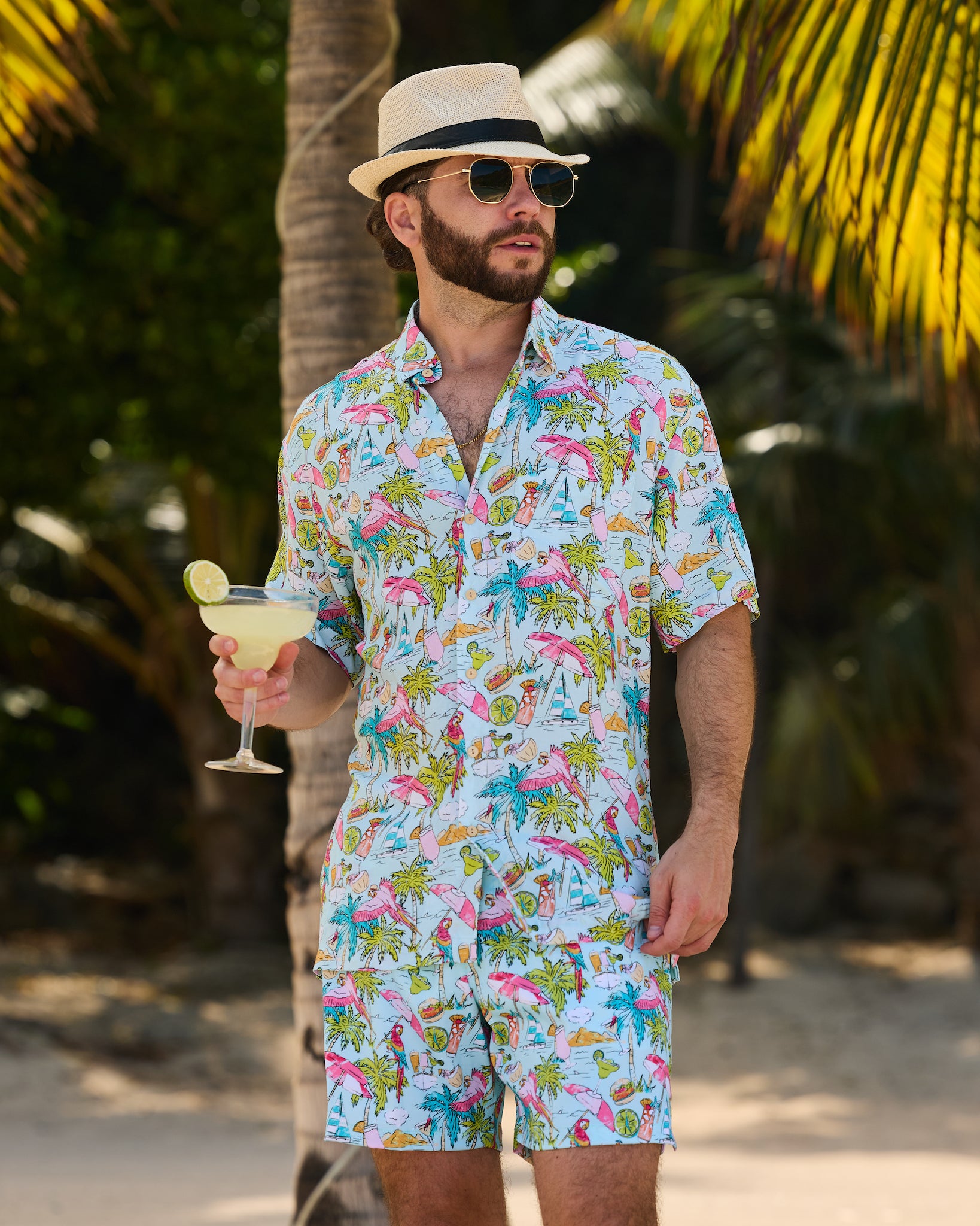 Margaritaville – Welcome to Margaritaville Ocean – Short Sleeve Shirt