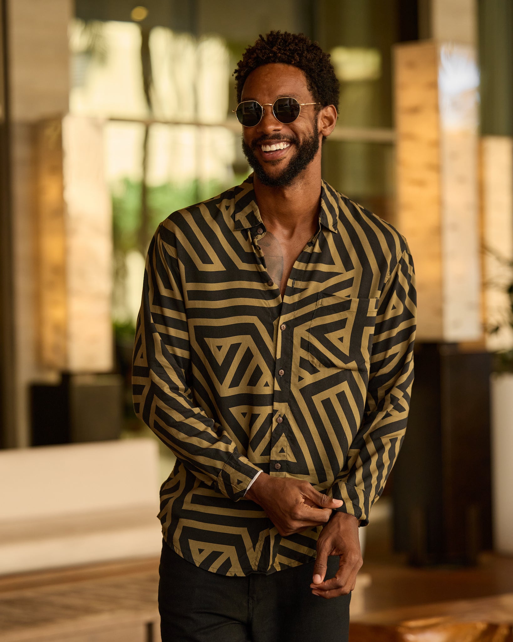 Dubai Nights Long Sleeve Shirt