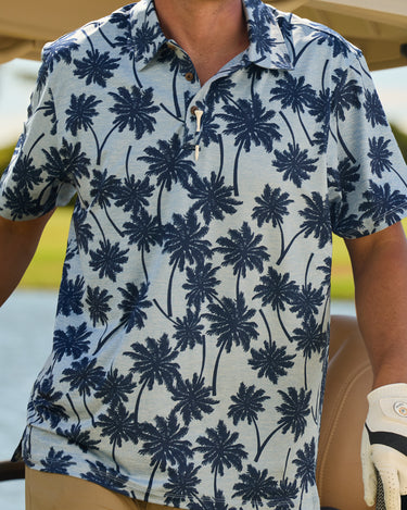The Palmera - Heathered Golf Shirt