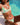 Cadet Blue The Sunshine State - Adjustable Thong Bikini Bottom