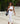 Kenny Flowers womens santorini jacquard white high neck sports bra matching active set