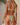 Kenny Flowers x McLaren Papaya Prix blue and orange Watercolors Swim womens sporty bikini bottom