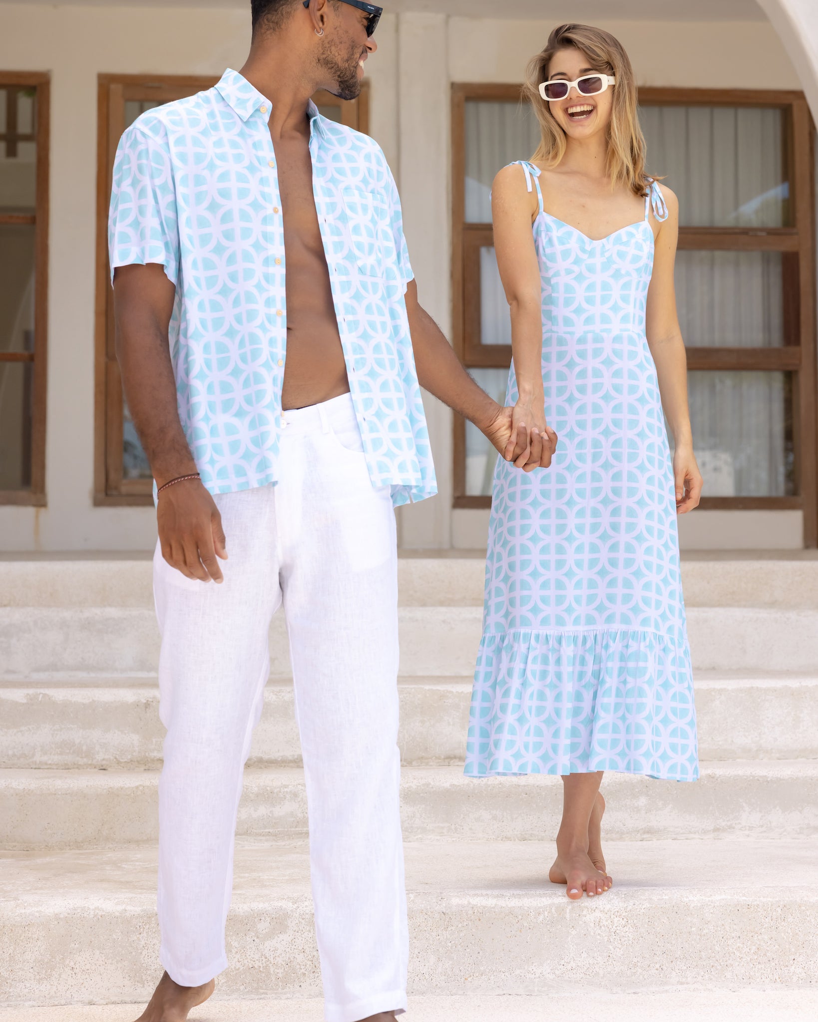 The Casa Blanca - White Linen Vacation Pants White / 30 - Kenny Flowers The Casa Blanca - White Linen Vacation Pants White / 30 - Kenny Flowers