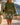 The Bali Palms - Embroidered Mini Skirt