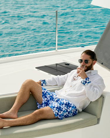 The Greece - Long Sleeve Linen Shirt