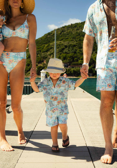 The BVIs - Boys Hawaiian Shirt