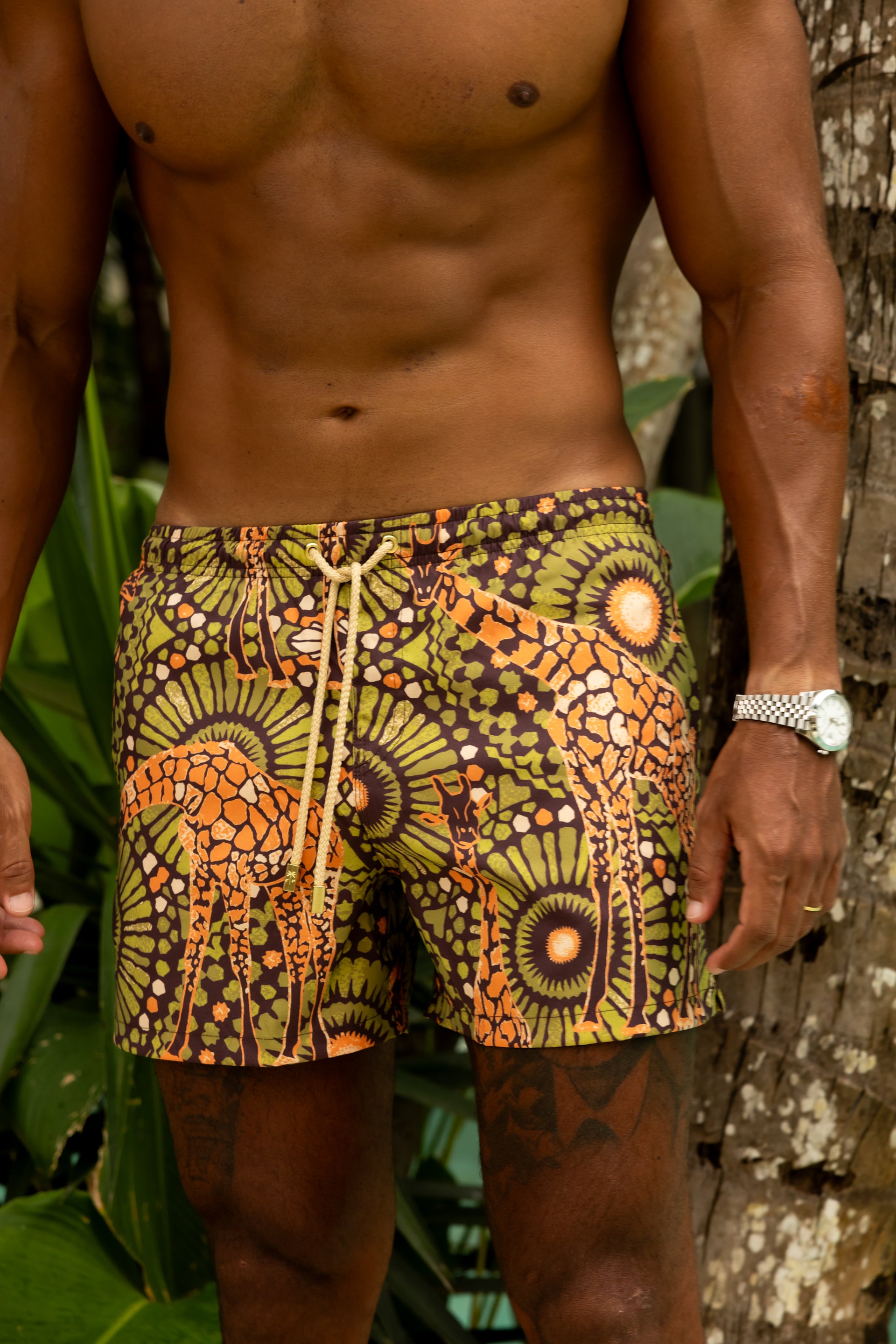 Africa Swim Trunks