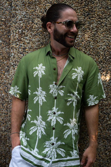 The Bali Palms - Short Sleeve Shirt