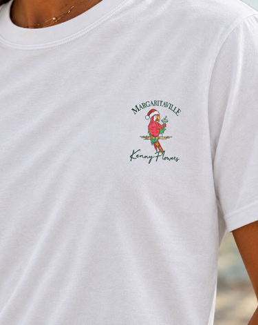 Margaritaville by Kenny Flowers – Christmas Island - White Tee Shirt