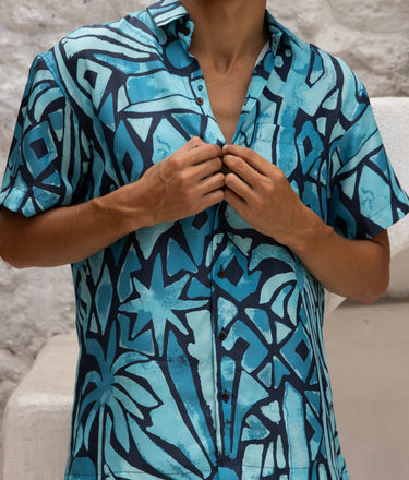 The Desert Island – Full Moon - Silk Shirt