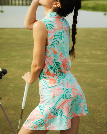 Kenny Flowers womens hawaii country club golf skort