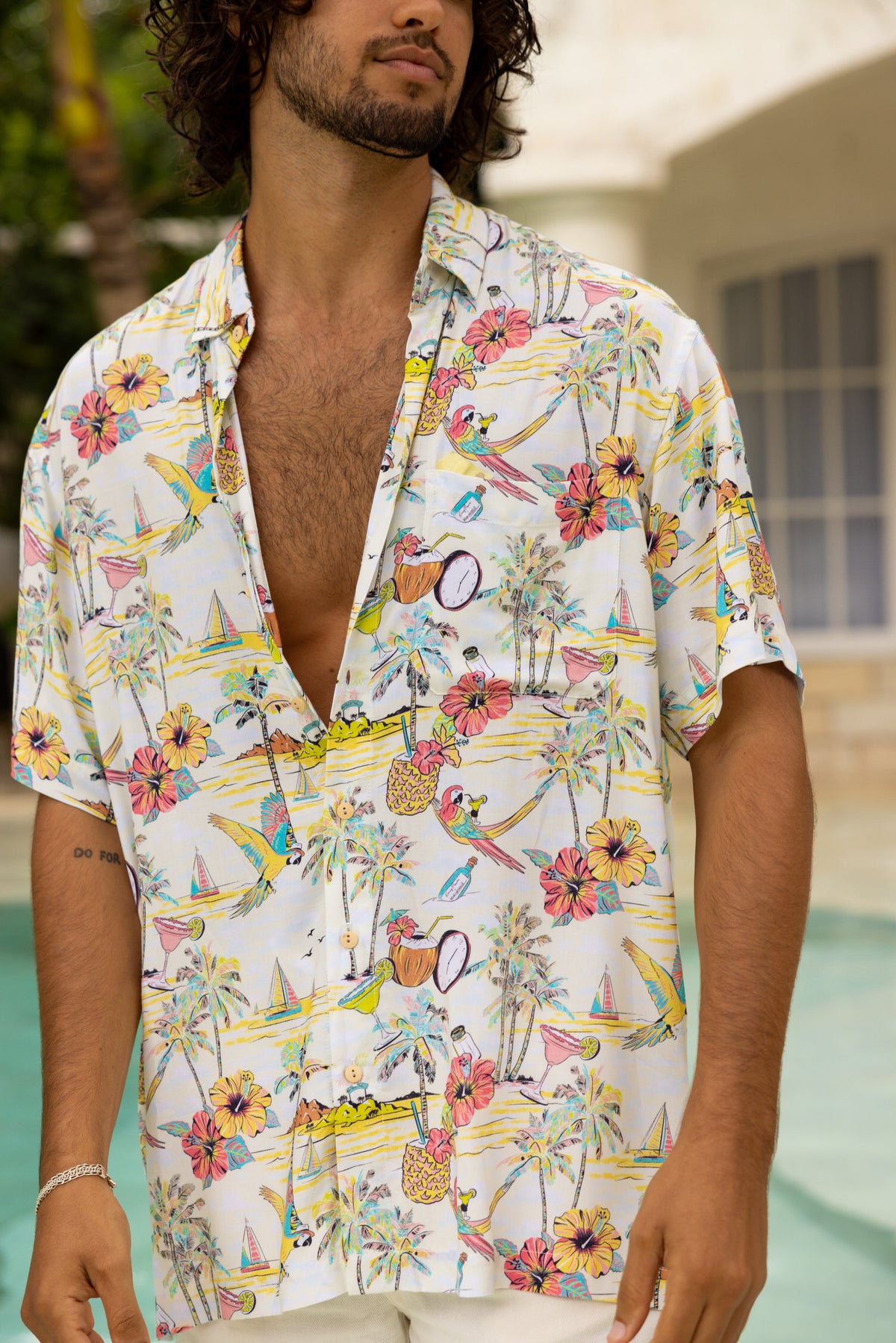 Margaritaville – Wastin Away Again – Short Sleeve Shirt