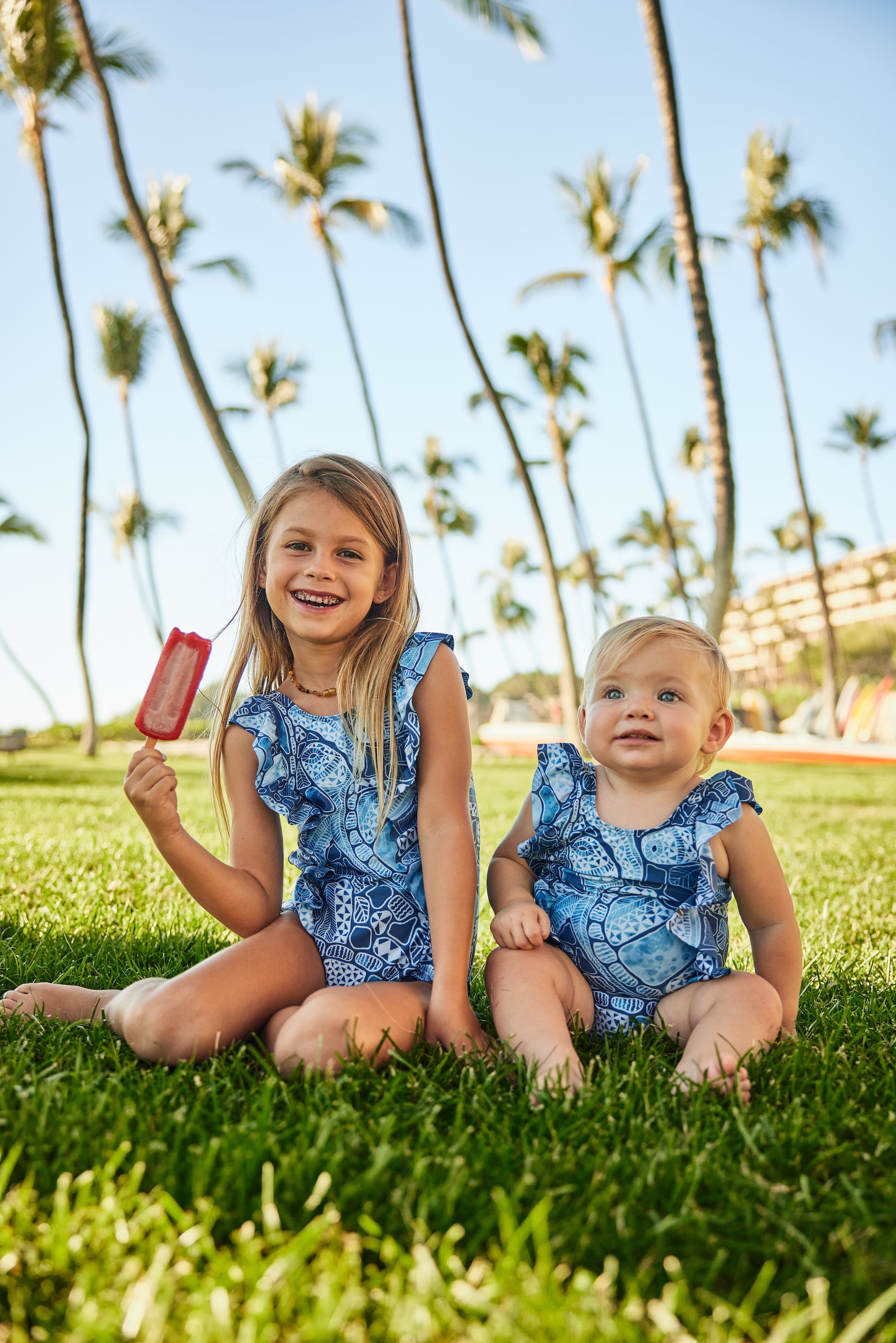 The Hamptons Navy Striped Sporty Bikini Bottom Watercolors Kenny