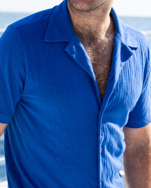 Amazon Mens Knit Short Sleeve Button Down Men's 100% Pima