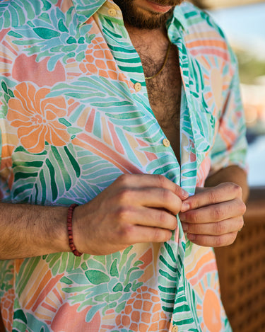 Rosy Brown The Hawaii - Short Sleeve Shirt