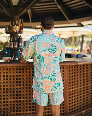 Kenny Flowers mens hawaii short sleeve button down hawaiian shirt